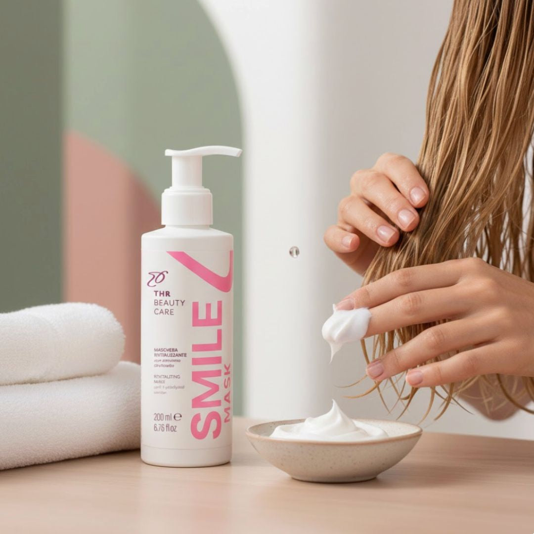 Smile Mask- Maschera rivitalizzante con cheratina idrolizzata