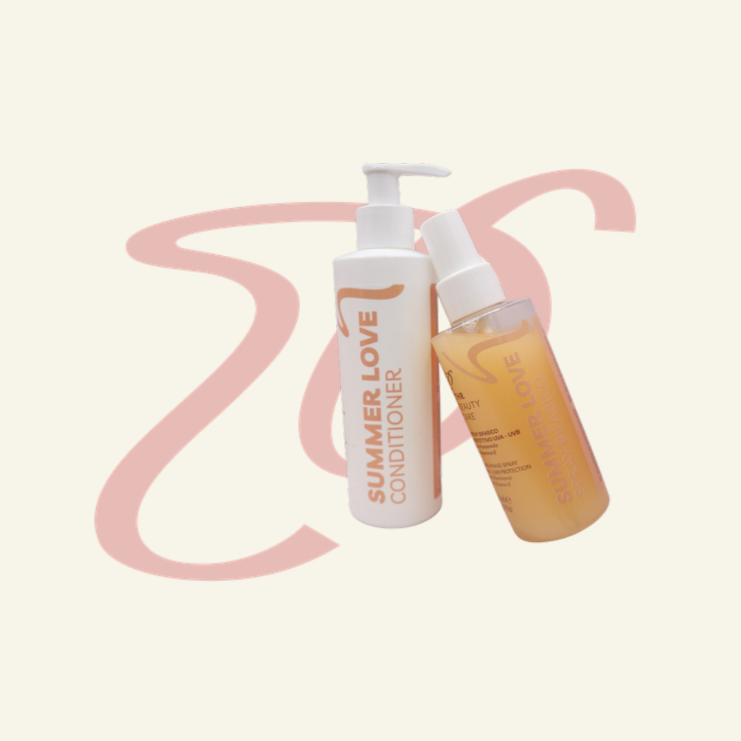 Summer Love Beach Duo - Conditioner idratante e Spray Protettivo Bifasico