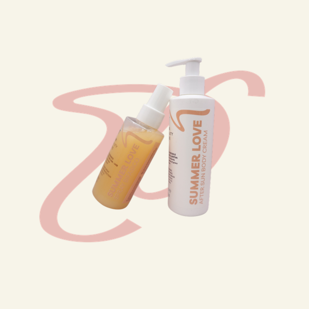 Summer Love Sun Care Duo - Spray Protettivo Bifasico e Crema Lenitiva Doposole